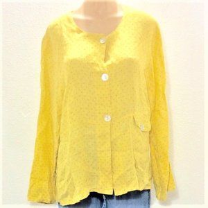 Flax softened linen top